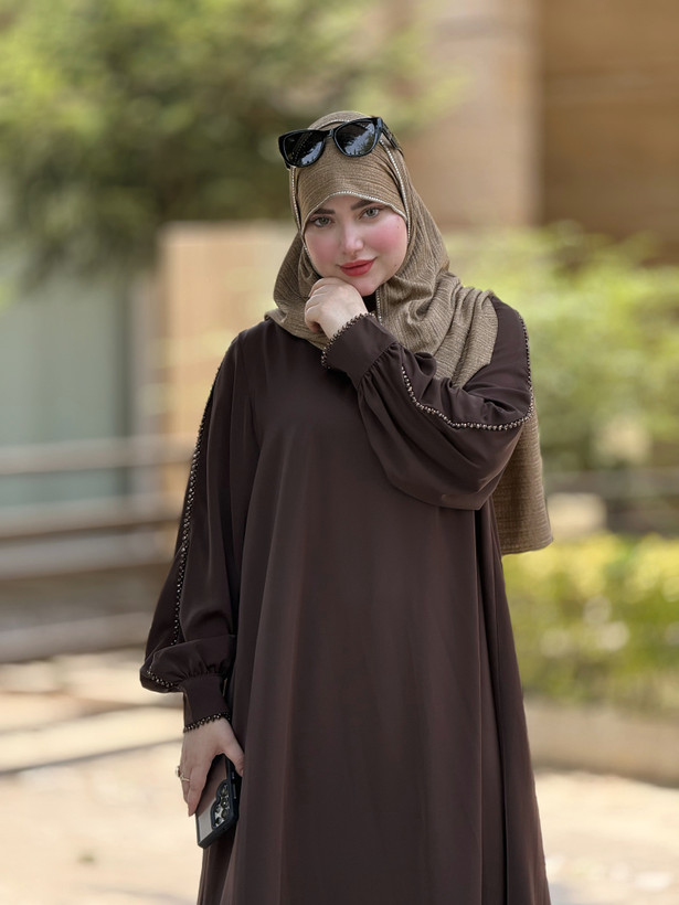 عبای آستین کریستالی