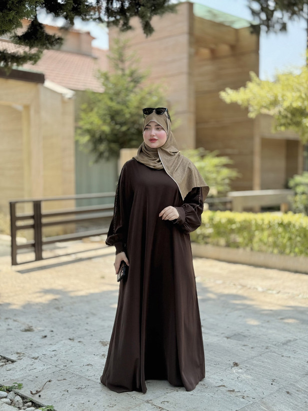 عبای آستین کریستالی